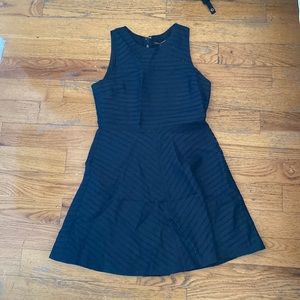 Dark blue professional A line Banana Republic work dress, lightly used